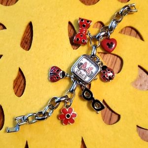 Minnie Mouse Charm Watch